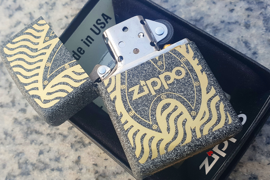 Zippo Metal Ngọn Lửa Z350