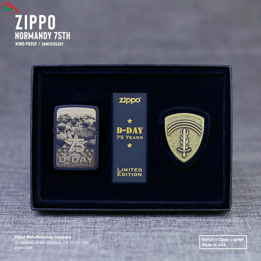 Zippo Kỉ NIệm 75 Năm D-DAY Z348