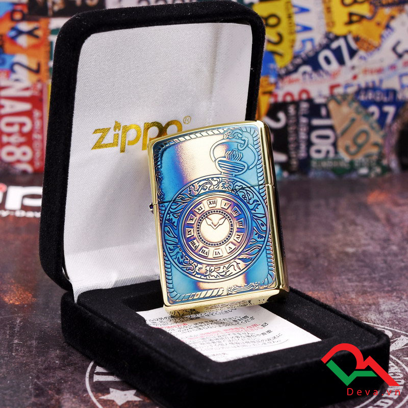 Zippo hình đồng hồ xuất Nhật bản giới hạn ZN13